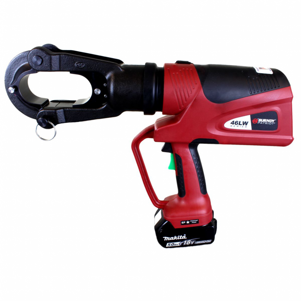 15-TON LATCH-HEAD CRIMPER, 5.0 AH LI