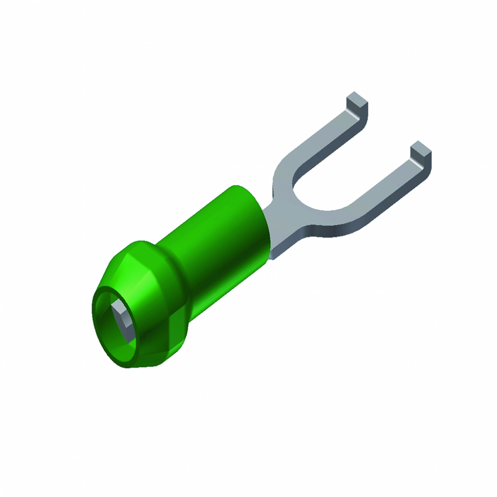 FLANG FK-14-12AWG-NYL,Std hle K:0.173 IN