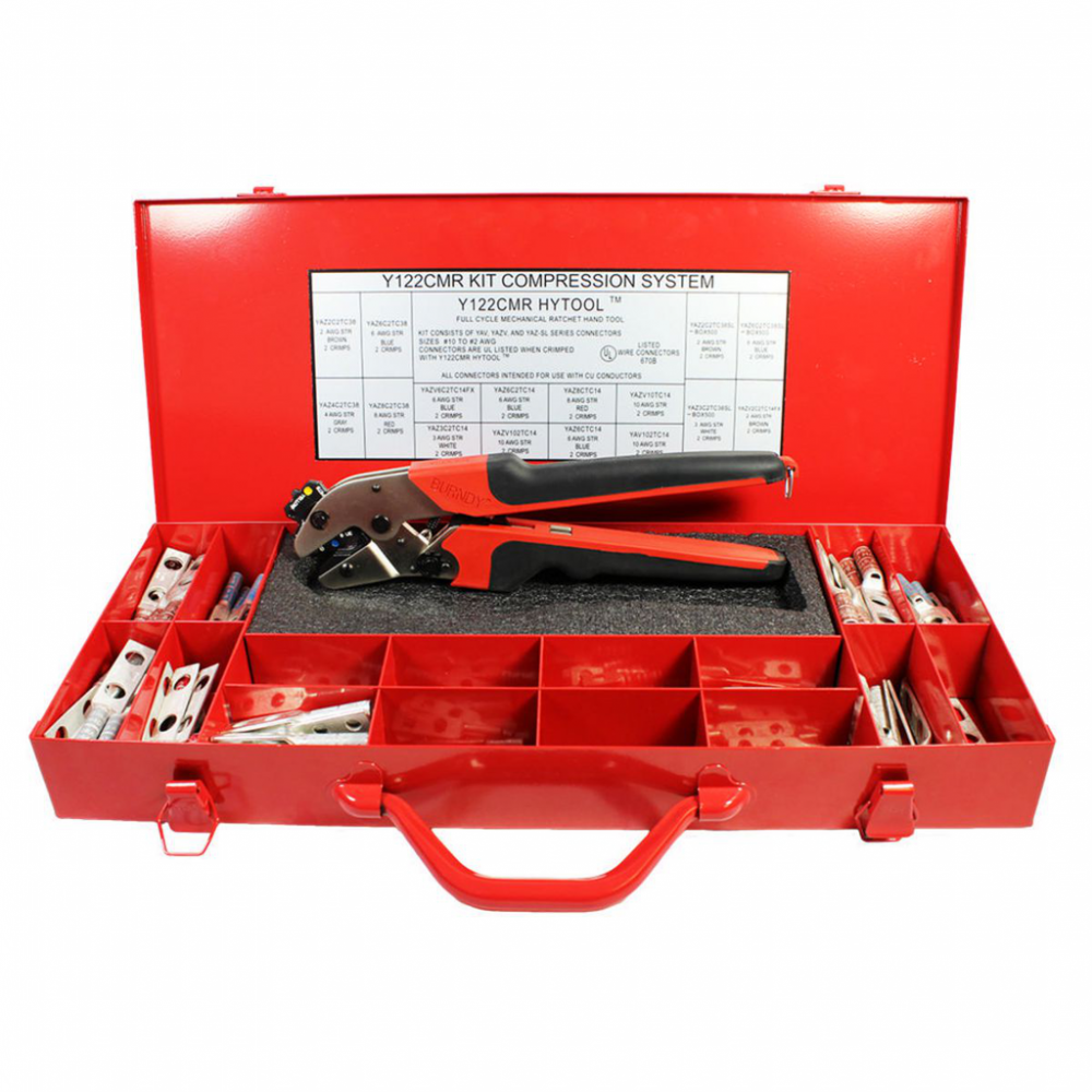 FULL-CYCLE RATCHET TOOL KIT W/CONNECTORS