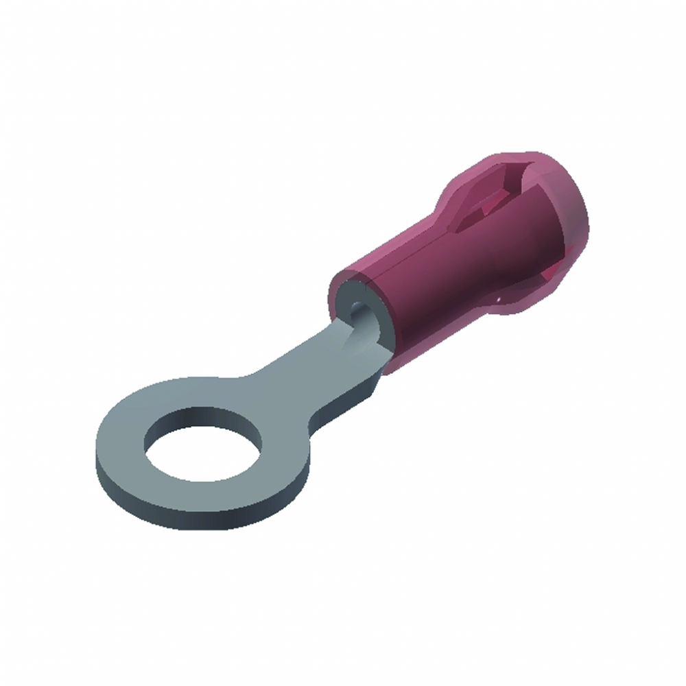 RING TERMINAL- #22-#16 AWG-NYLON INSU