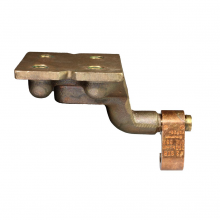 Burndy YGF344N - 250-500 CU GRD PLT 4 HL