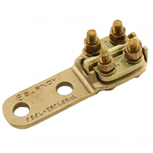 Burndy NAS3434N - COPPER TERMINAL, 2.20 IN W