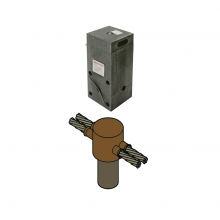 Burndy BS2110 - BCR24 SNGL NO.2-3/4R
