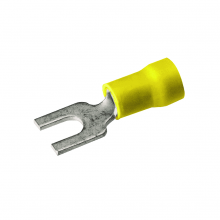 Burndy TP106F - FORK-  12- 10 AWG- VINYL,0.686 IN L