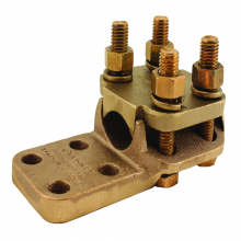 Burndy NAH442N - COPPER TERMINAL, 4/0 STR -750 kcmil
