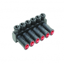 Burndy BIBS3506DB - 350-12 DB UNITAP 6 PORT