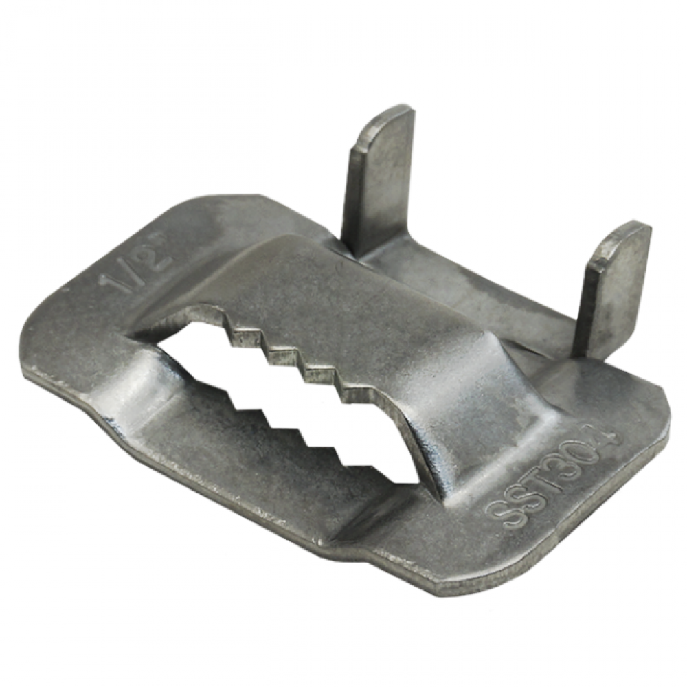 1/2” Banding Buckle, Stainless Steel