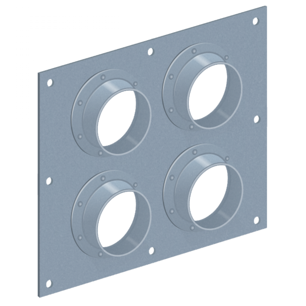 5”  4 port, 2 x 2