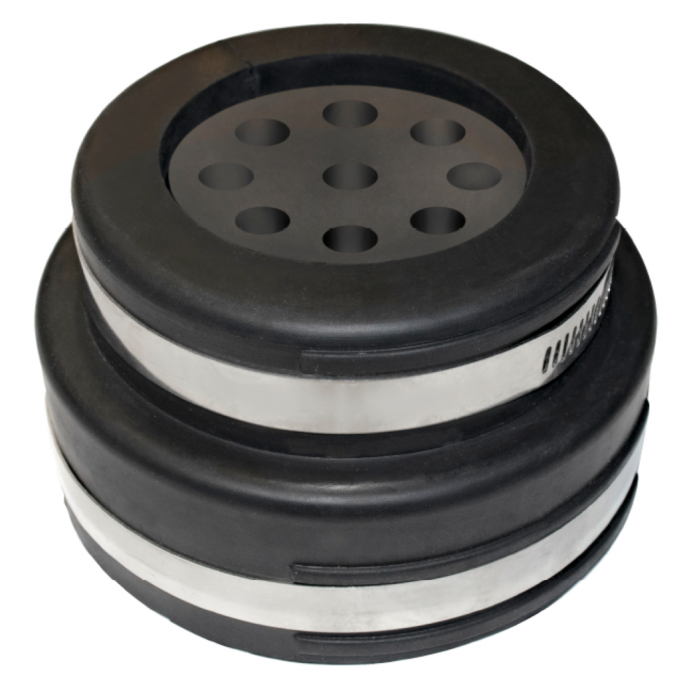 4” Cushion 9 Holes for 1/2” OD Cable