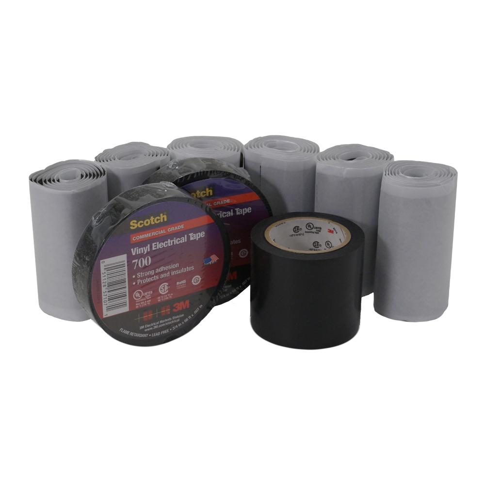 3M 700 Series Weather Proofing Kit, (6) Butyl Mastic, (1) 2” PVC Tape, (2) 3/4” Tape