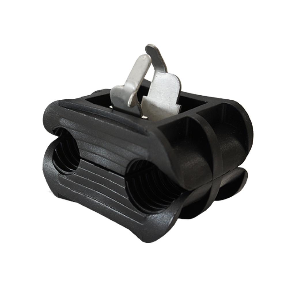 Snap Block for 1/2&#34; Coaxial Cable, Double Run