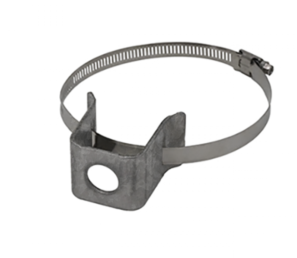 Galvanized Stand-Off Adapters 3/4” Thru Hole, 3” - 5” OD Members