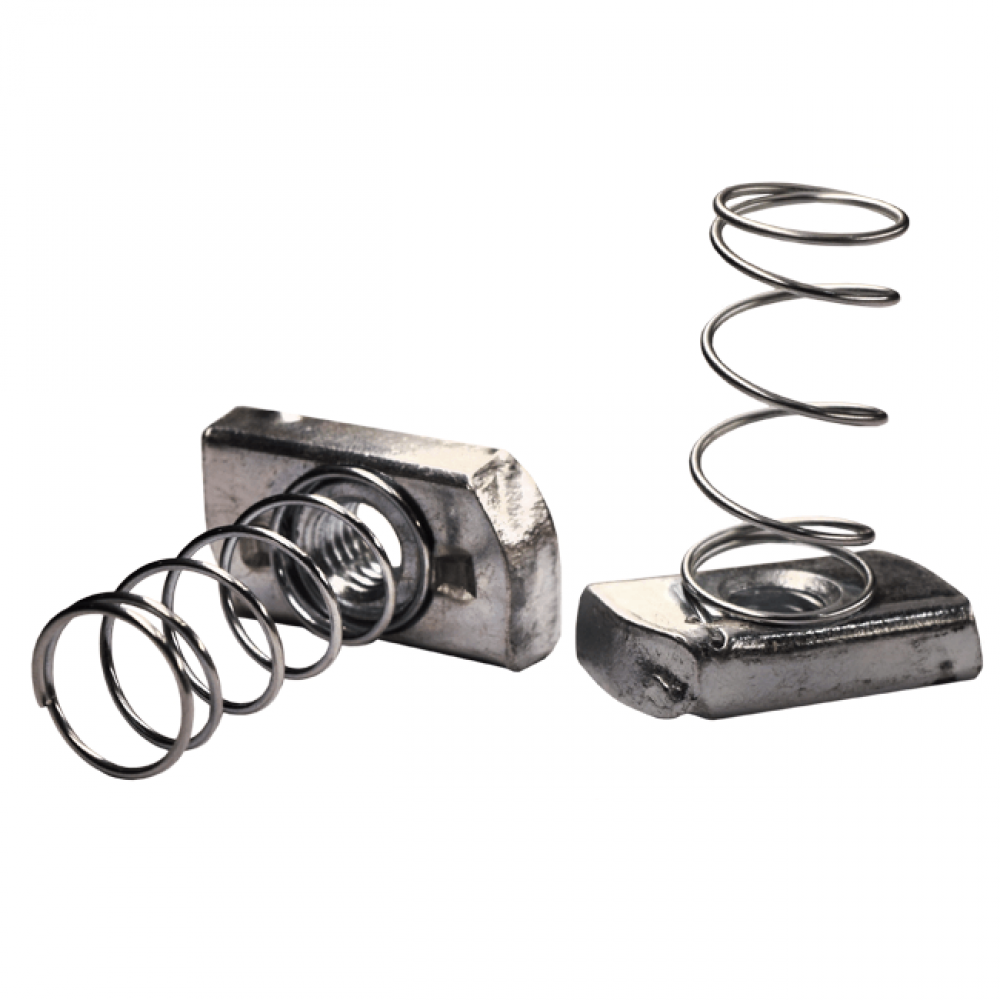 1/2” Spring Nut, Zinc Plated