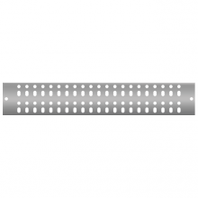 Cadre HW.BBUT.4x24 - 4” X 24”, Tinned Copper, Universal Hole Pattern