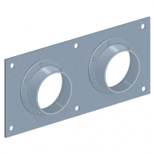 Cadre HW.EPP.4.1x2 - 4”  2 port, 1 x 2