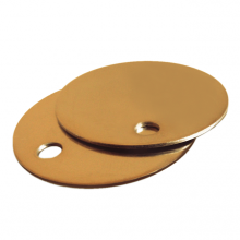 Cadre HW.FTBR114 - Round Brass Tag 1-1/4”