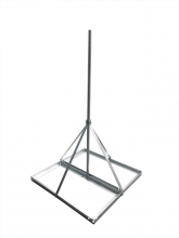 Cadre HW.RMBSL.72 - Light Weight Non Pen Roof Mount, Single 1.34”  x 72 “ Pipe