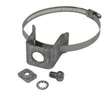 Cadre HW.SO.GI.34-5-6 - Galvanized Stand-Off Adapters 3/4” Thru Hole (w/insert) 5” - 6” OD Members