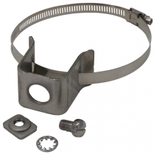Cadre HW.SO.SSI.34.2-3 - Stainless Steel Stand-Off Adapters 3/4” Thru Hole (w/ insert) 2”- 3” OD Members