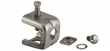 Cadre HW.AA.GI.34 - Galvanized Angle Adapter 3/4” Thru Hole (Insert Included)
