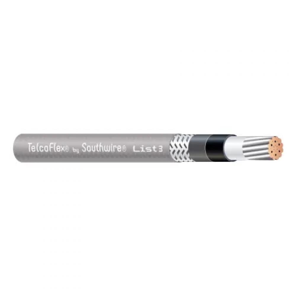 2/0 TelcoFlex® L3 RHH LSZH CT 105C 600V - Gray Braid
